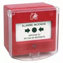 D&eacute;clencheur Manuel Adressable MDVA 3000 saillie + voyant - IP21 (NUG30349)