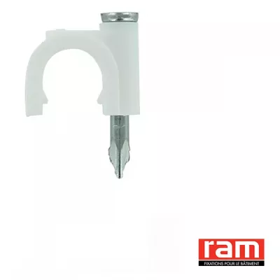 seau 100 pontets blanc � 25mm (900525)