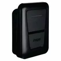 HAGER - Borne de recharge Witty one IP55 1x7kW 1P T2+TIC+RFID+APP BLE+PR (XVR107STP)