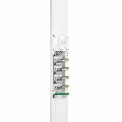 Goulotte GTL - 65x250 mm - avec couvercle complet - long r�glable 2,45 � 2,60 m (030037)