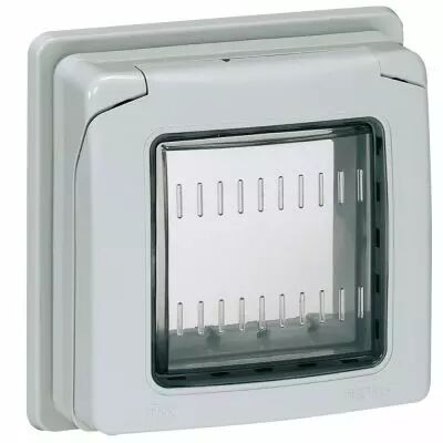 Adaptateur pour coffrets mobiles P17 - IP 55 - pour m�canismes Prog Mosaic 2 mod (053948)