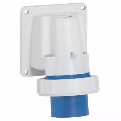 Socle connecteur P17 - IP66/67 - 16 A - 200/250 V~ - 2P+T (056803)