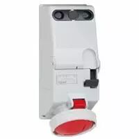 Prises verrouill�es P17 - IP 66 - 63 A - 380/415 V~ - 3P+N+T - 125x280 (057295)