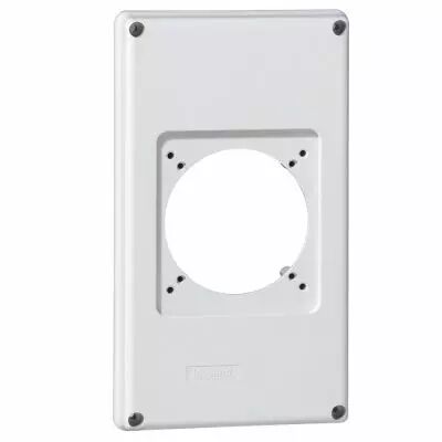 Plastron P17 220x125 - recevant 1 socle 16 ou 32 A (057712)