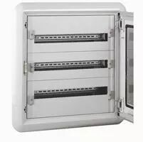 Coffret distribution encastr� XL� 160 - tout modulaire - 3 rang�es - 72 mod (020013)