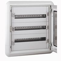 Coffret distribution encastré XL³ 160 - tout modulaire - 3 rangées - 72 mod (020013)