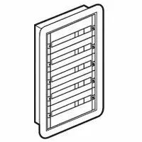 Coffret distribution encastr� XL� 160 - tout modulaire - 5 rang�es - 120 mod (020015)