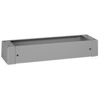 Socle XL³ 400 - pour coffrets et armoires - H 100 mm (020110)