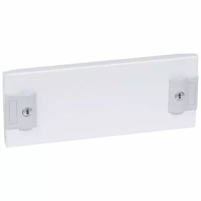 Plastron plein m�tal XL� 400 - pour gaines � c�bles - H 100 mm (020142)