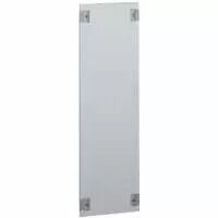 Plastron plein m�tal XL� 400 - pour gaines � c�bles - H 700 mm (020144)