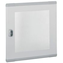 Porte plate vitrée XL³ 160/400 - pour coffret et armoire H 900 mm (020285)