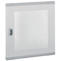 Porte plate vitrée XL³ 400 - pour coffret et armoire H 1200 mm (020287)