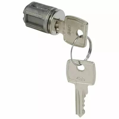 Barillet � cl� type 455 - pour porte m�tal ou vitr�e XL� - avec 1 jeu 2 cl�s (020292)