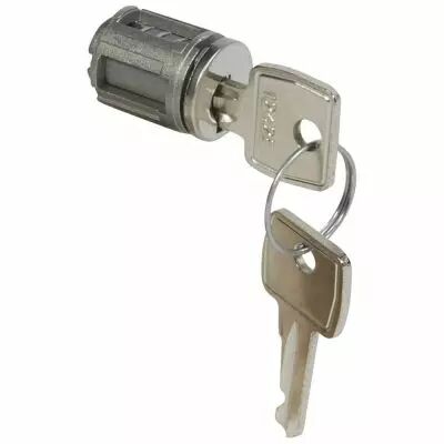 Barillet � cl� type 1242 E - pour porte m�tal ou vitr�e XL� - avec 1 jeu 2 cl�s (020293)