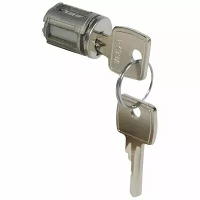 Barillet � cl� type 2433 A - pour porte m�tal ou vitr�e XL� - avec 1 jeu 2 cl�s (020294)