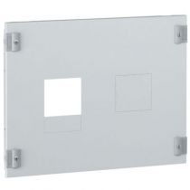 Plastron métal XL³ 400 - pour 1 à 2 DPX 250 ou 1 DPX 630 - vertical - H 400 (020320)