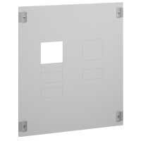 Plastron métal XL³ 400 - pour 1 à 2 DPX 250 avec diff fixe - vertical - H 600 (020322)