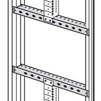 Traverses fixes (2) - pour châssis partiel XL³ - L. 350 mm (020531)