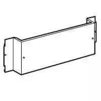 Platine XL� 800/4000 - pour 1 DPX 630 fixe - horiz - 24 mod (020623)