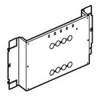 Platine fixe XL³ 800/4000 - pr 1 ou 2 DPX-IS 250 - pos. verticale - 36 modules (020655)