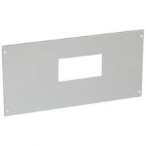 Plastron métal XL³ 800/4000 - à vis - pour 1 DPX-IS 630 - H 300 - 24 mod (020907)