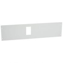 Plastron métal XL³ 800/4000 - à vis - DPX³ 160 - horizontal -24 mod (020913)