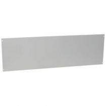 Plastron métal plein - hauteur 400 mm - armoire XL³ 6300 (021145)