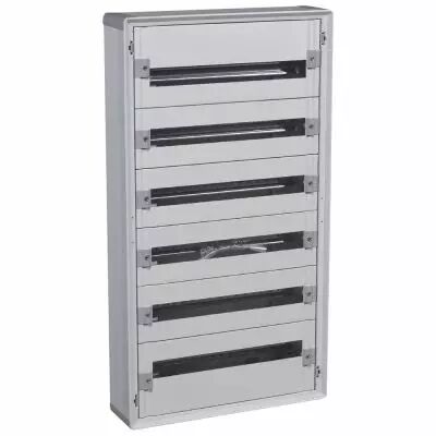 Coffret distribution isolant XL� 160 - tout modulaire - 6 rang�es - 144 mod (401806)