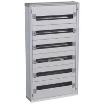 Coffret distribution isolant XL³ 160 - tout modulaire - 6 rangées - 144 mod (401806)