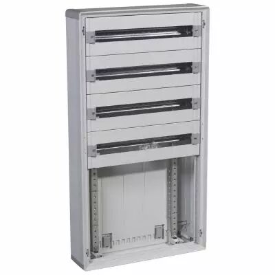 Coffret distribution isolant XL� 160 - tout modulaire espace d�di� - 4 rang (401816)