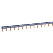 Peigne d'alimentation HX³ - 1P - universel Ph + N - L.1m - entraxe dents 1 mod (404937)