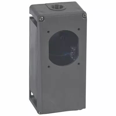 Bo�tier r�versible Hypra passage - IP44/66/67-55 - 16 A - 2P+T - plast (052089)