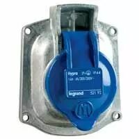 Socle tableau Hypra -IP44- 16 A - 200/250 V~ - 2P+T - m�tal - rempl M-L 16 A (052192)