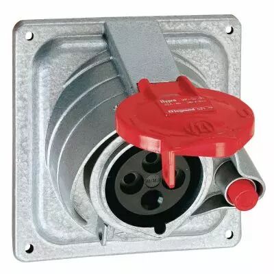 Socle tableau Prisinter Hypra - IP44/55 - 16 A - 380/415 V~ - 3P+T - m�tal (052213)
