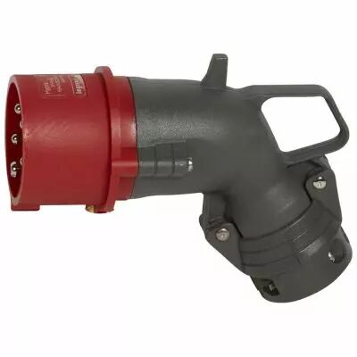 Fiche coud�e Hypra - IP44 - 16 A - 380/415 V~ - 3P+N+T - plast (052264)