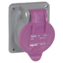 Socle tableau Hypra - IP44 - TBT 16 A - 20/25 V~ - 2P - plast (052401)