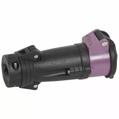 Prise mobile Hypra - IP44 - TBT 16 A - 20/25 V~ - 2P - caoutchouc (052481)