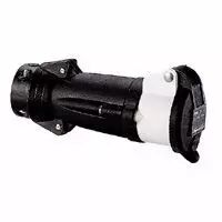 Prise mobile Hypra - IP44 - TBT 16 A - 20/50 V= - 2P - caoutchouc (052485)