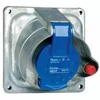 Socle tableau Prisinter Hypra - IP44/55 - 32 A - 200/250 V~ - 3P+T - m�tal (052713)
