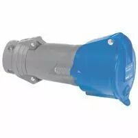Prise mobile Hypra - IP44 - 32 A - 200/250 V~ - 3P+N+T - plast (052784)