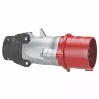 Fiche droite Hypra - IP44 - 32 A - 380/415 V~ - 3P+N+T - m�tal (052844)