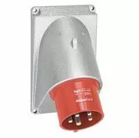 Socle connecteur Hypra - IP44 - 32 A - 380/415 V~ - 3P+N+T - m�tal (052864)