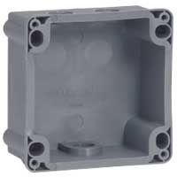 Boîtier réversible Hypra - IP44/55 - 32 A -pour socle 2P+T/3P+T/3P+N+T - plast (052949)