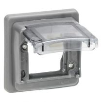 Socle adaptateur Hypra - pour mécanisme Mosaic 2 mod - IP 55 (053949)