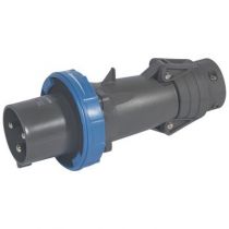 Fiche droite Hypra -IP66/67-55 - 63A - 200/250 V~ - 2P+T (059346)