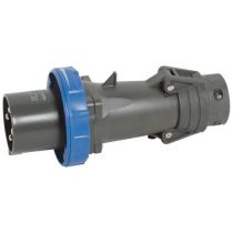 Fiche droite Hypra -IP66/67-55 - 63A - 200/250 V~ - 3P+T (059347)