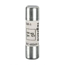 Cartouche industrielle cylindrique - gG - 10x38 mm - sans voyant - 8 A (013308)