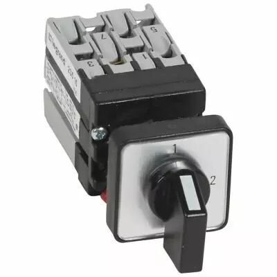 Mini-commutateur - 3 directions sans position arr�t - 1P - fixation �22 (023515)