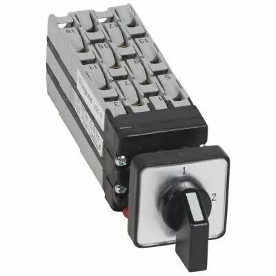 Mini-commutateur - 3 directions sans position arr�t - 3P - fixation �22 (023517)