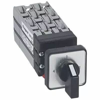 Mini-commutateur - 4 directions sans position arr�t - 2P - fixation �22 (023526)